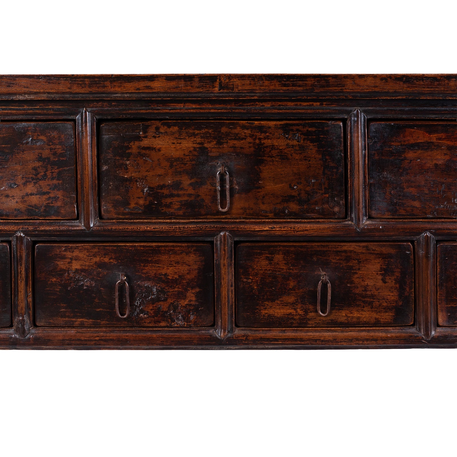 Chinese 7 Drawer Console Table - 19th Century