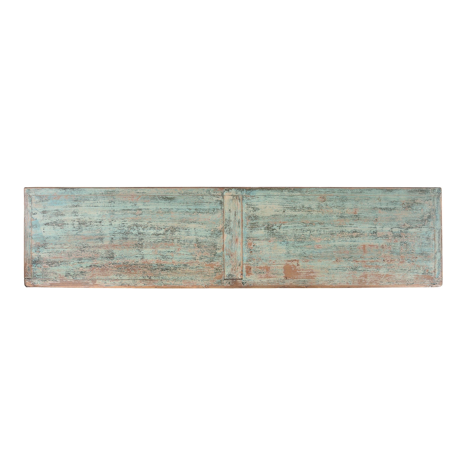 Green Painted Sideboard Made From Old Pine