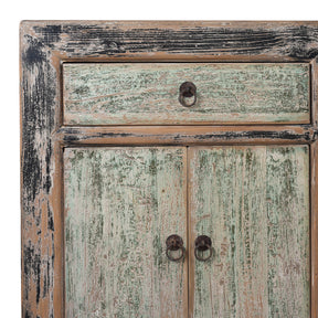 Green & Black Painted Sideboard