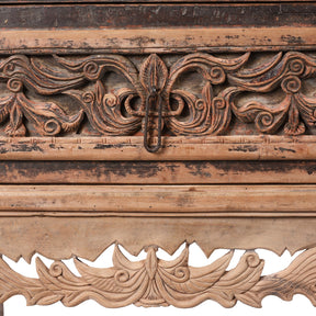 Carved Coffer Table From Shanxi - 19th Century