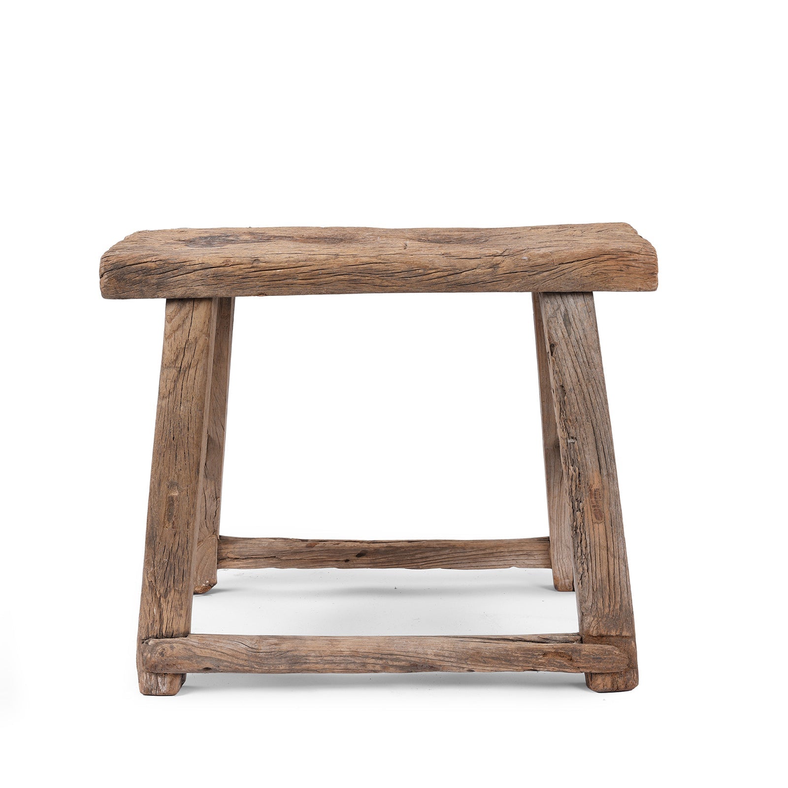 Elm Saddle Stool from Shanxi  - 19th Century