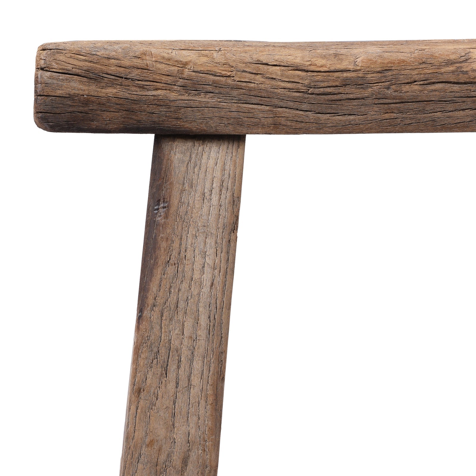 Elm Saddle Stool from Shanxi  - 19th Century