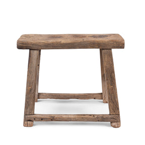 Elm Saddle Stool from Shanxi  - 19th Century