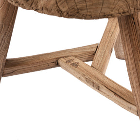 Farmers Chopping Block Stool - Ca 1920