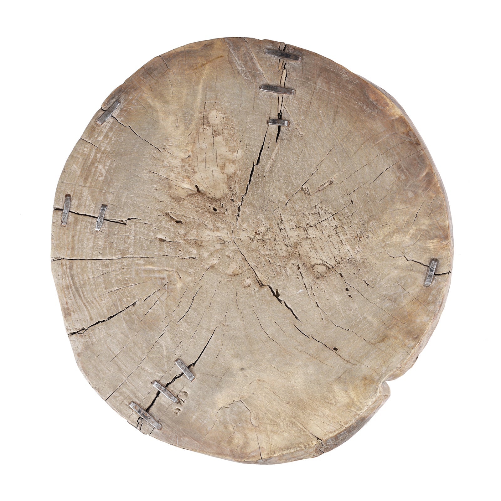 Farmers Chopping Block Coffee Table - Late 19th Century