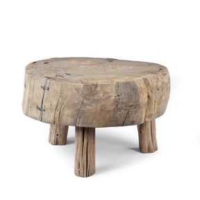 Farmers Chopping Block Coffee Table - Late 19th Century