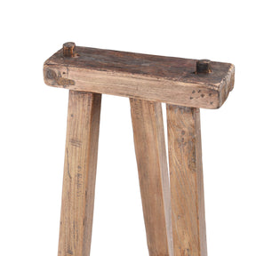 Trestle Console Table Made From Old Walnut