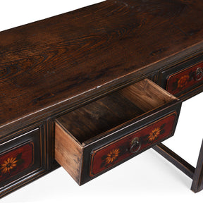 Painted Altar Table From Gansu - 19th Century