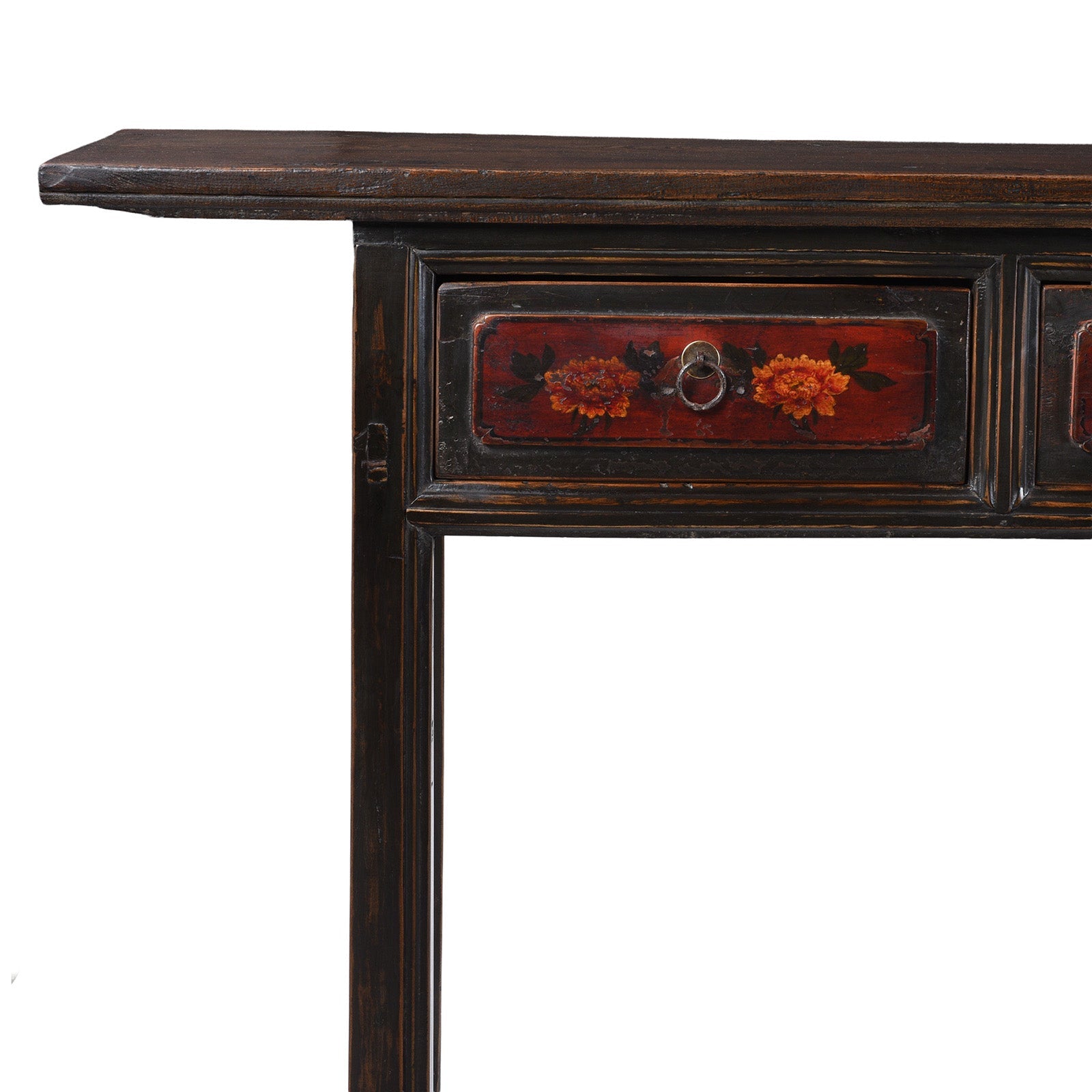 Painted Altar Table From Gansu - 19th Century