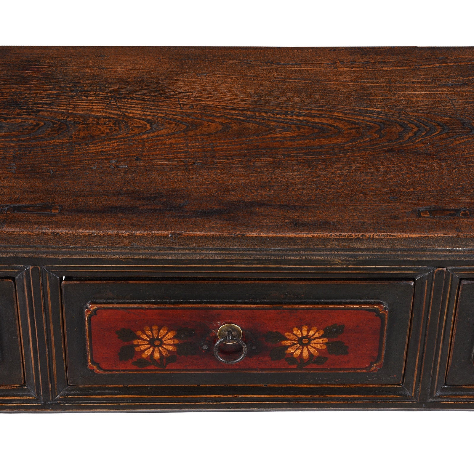 Painted Altar Table From Gansu - 19th Century