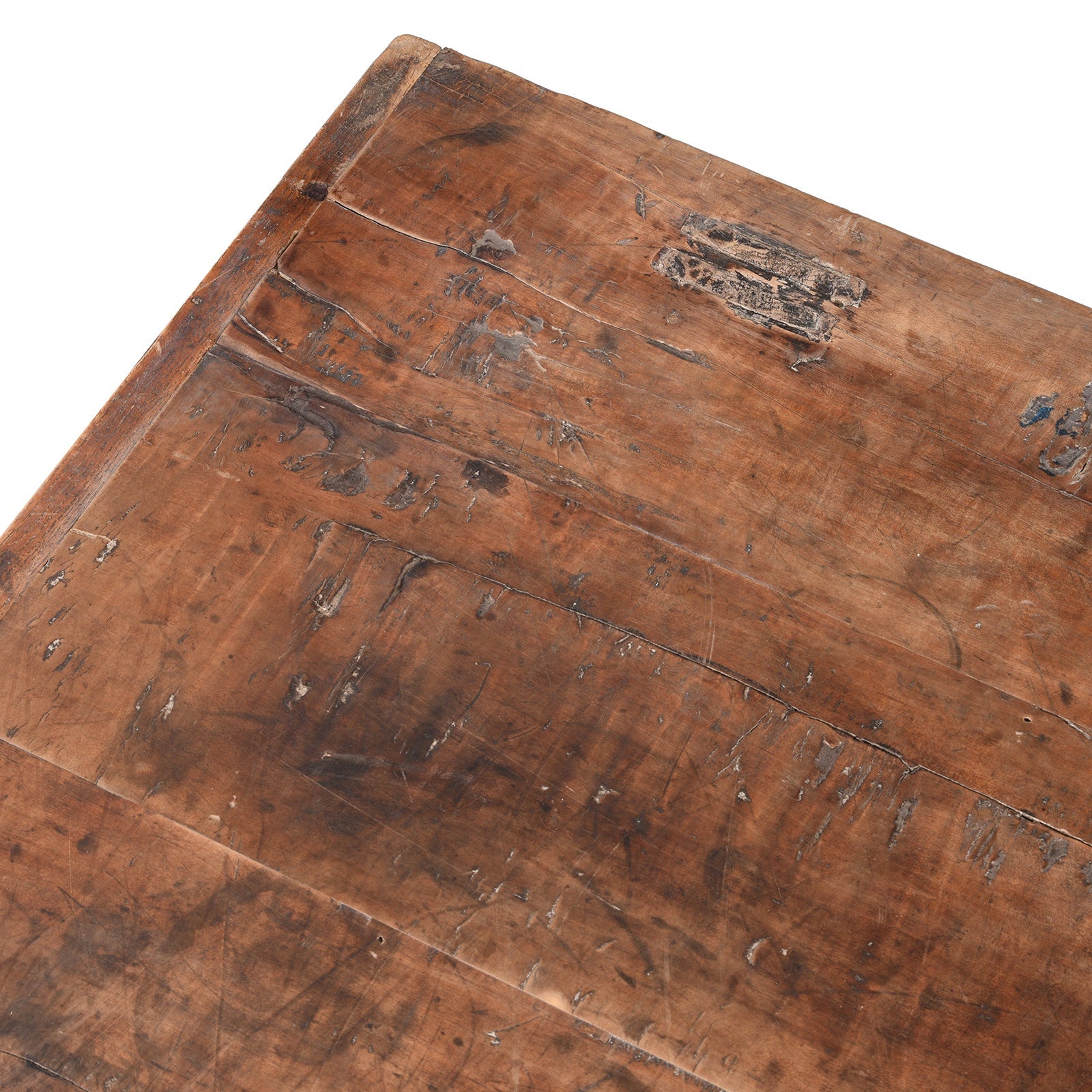 Rustic Walnut Coffee Table From Henan - Ca 1900