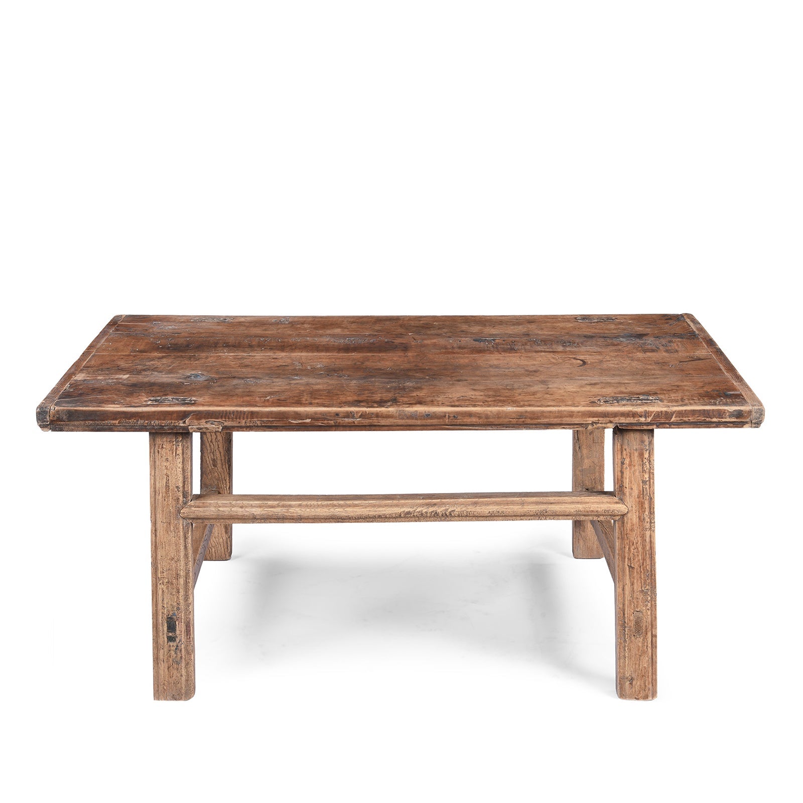 Rustic Walnut Coffee Table From Henan - Ca 1900