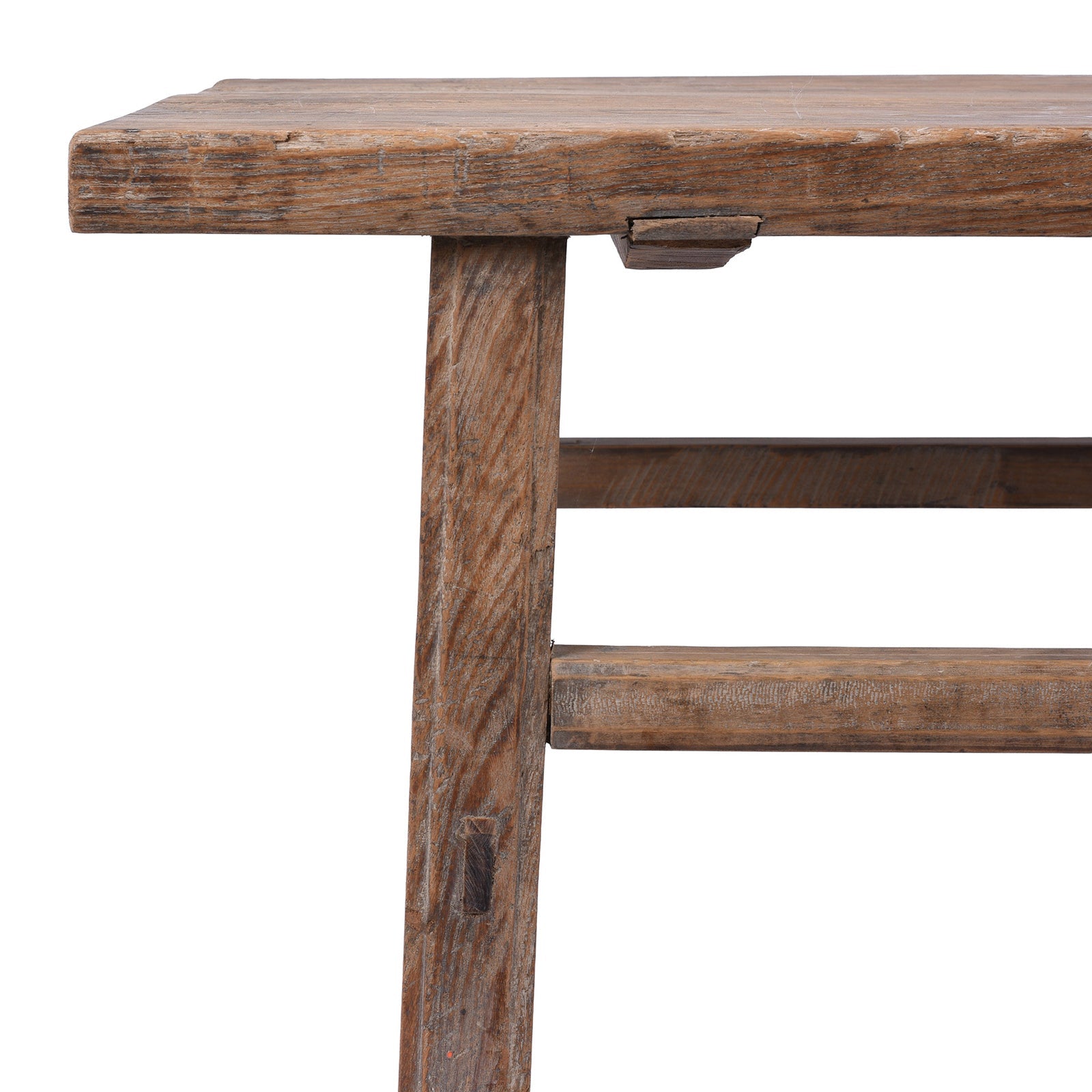 Rustic Elm Coffee Table – Circa 1900