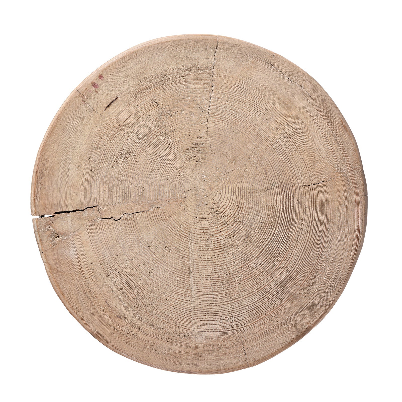 Bleached Stool / Side Table