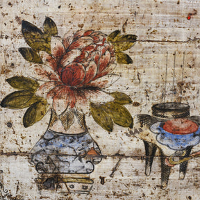 Painted Sideboard From Qinghai Province - 19th Century