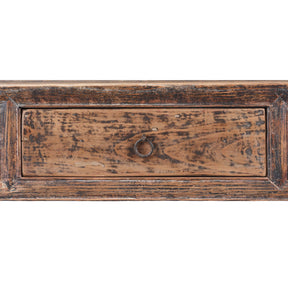 Elm Farmhouse Console Table From Henan - 19th Century