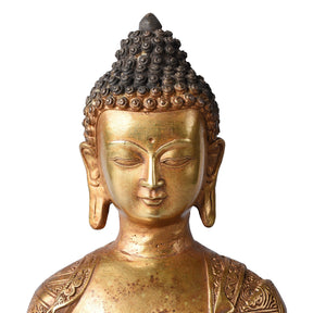 Gilt Brass Buddha - Varada Mudra