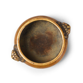 Lion Headed Bronze Incense Censer