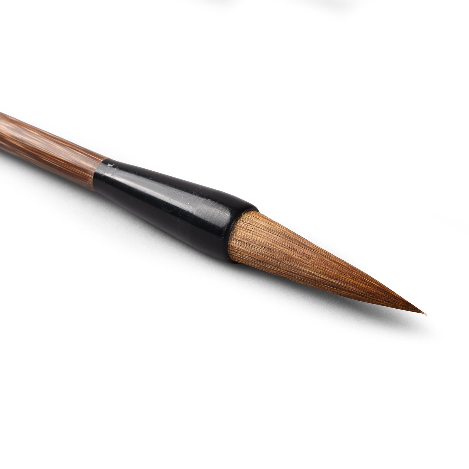 Coloured Jade Bead Calligraphy Brush With Replaced Brush