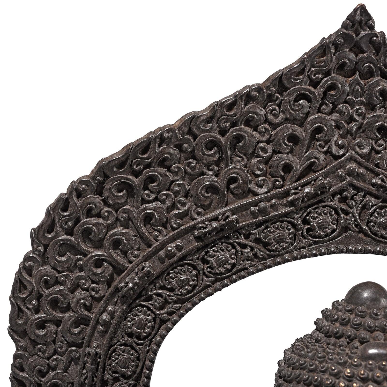 Bronze Sitting Buddha Statue - Bhumisparsha Mudra