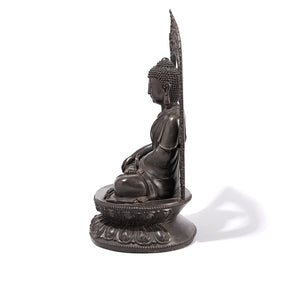 Bronze Sitting Buddha Statue - Bhumisparsha Mudra