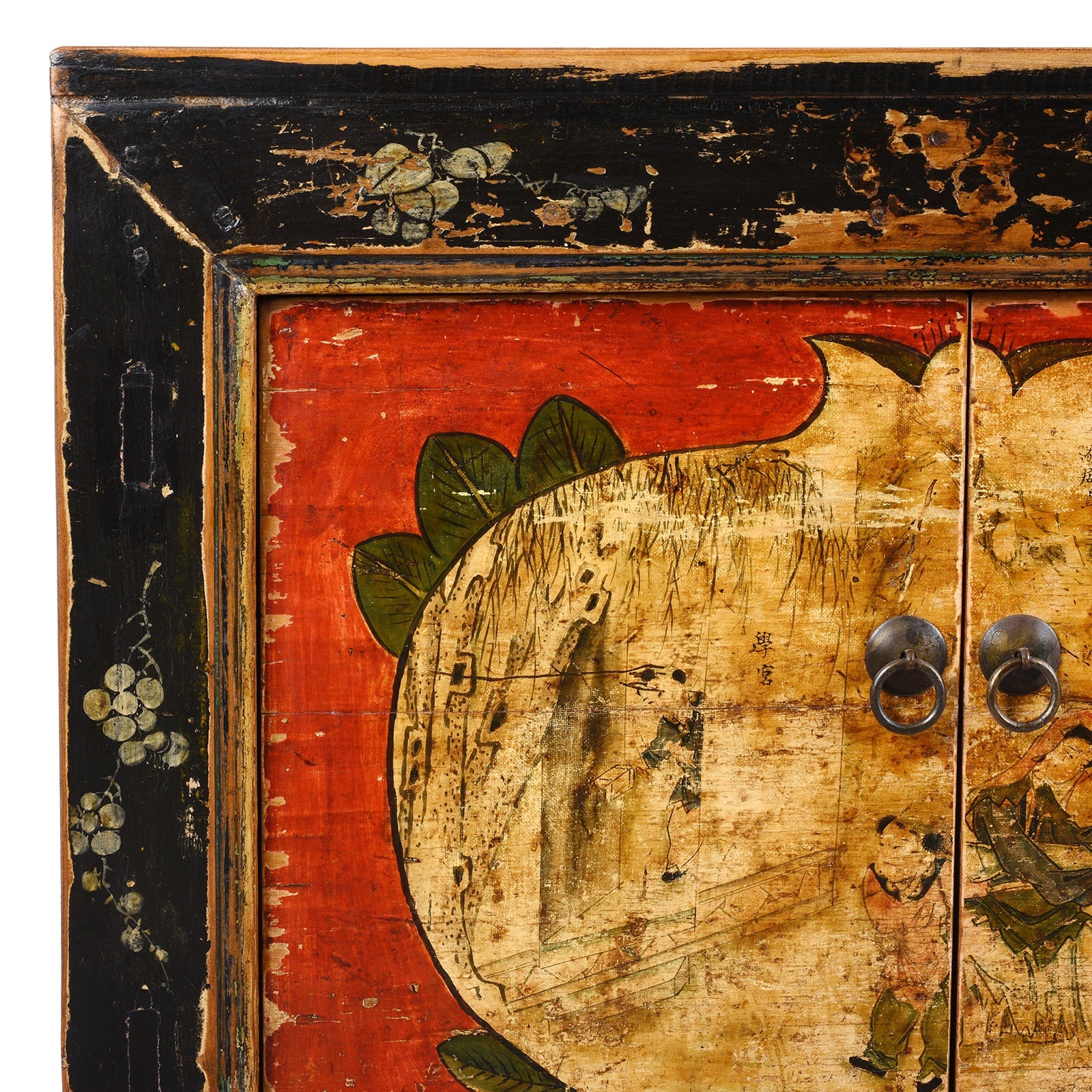 Painted Mongolian Sideboard - 19th Century
