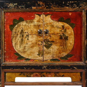Painted Mongolian Sideboard - 19th Century