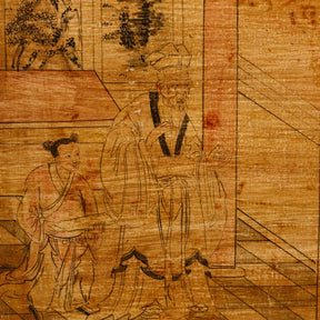 Painted Sideboard From Qinghai - 19th Century