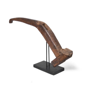 Old Wooden Plough Handles On Stand from Indonesia