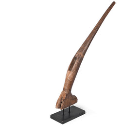 Old Wooden Plough Handles On Stand from Indonesia