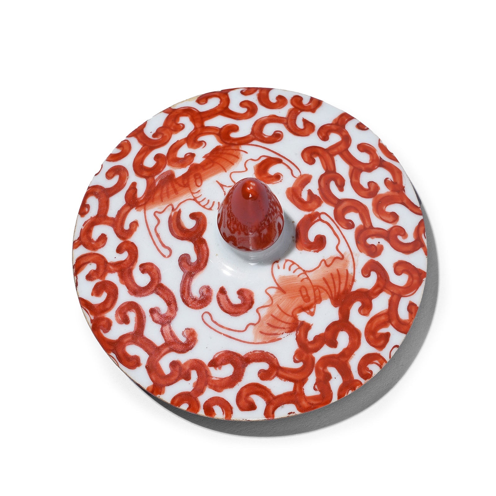 Kangxi Period Porcelain Rice Jar With Lid