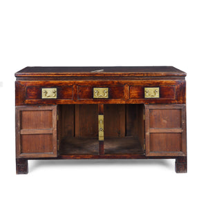 Tianjin Sideboard Made From Catalpa & Elm - 19th Century