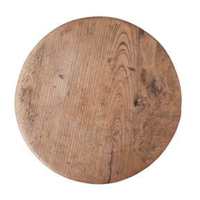 Chinese Red Elm Stool From Jiangsu - 19th Century
