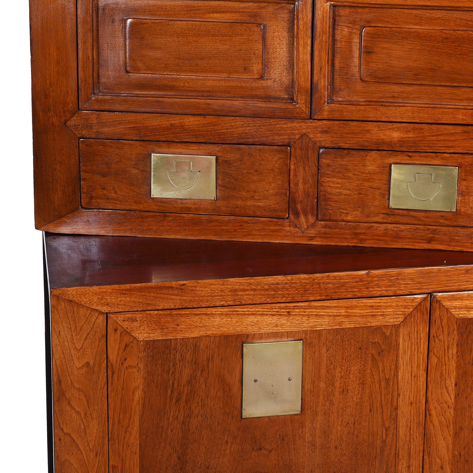 Glazed Chinese Display Cabinet - 19th Century