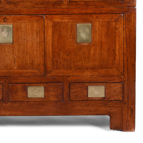 Glazed Chinese Display Cabinet - 19th Century