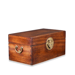 Camphor Keepsake Box From Tianjin - 19th Century