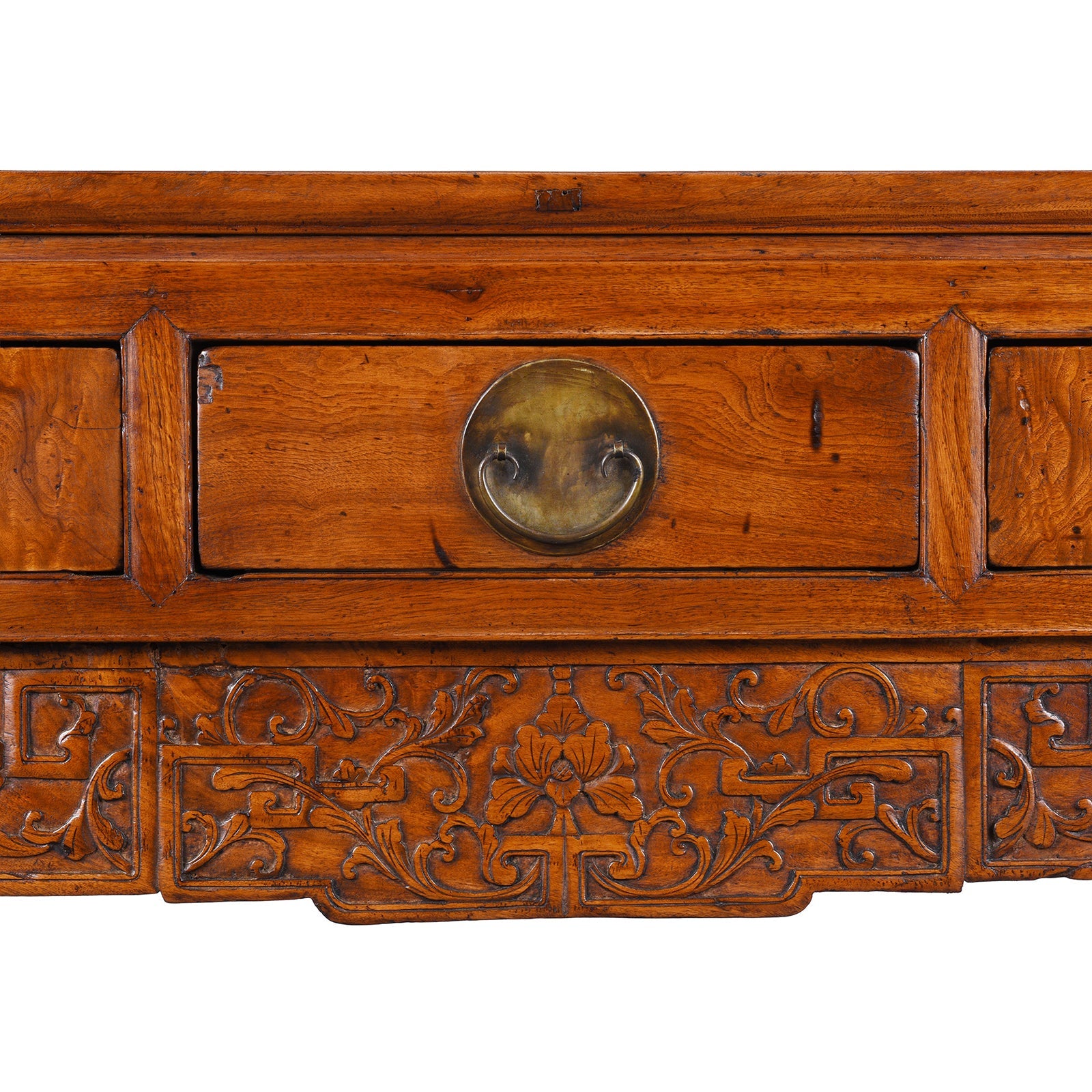 Tianjin Sideboard Made From Burr Camphor - 19th Century