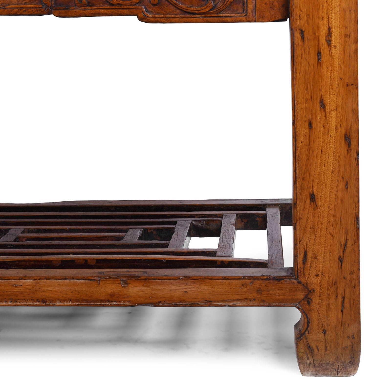Tianjin Sideboard Made From Burr Camphor - 19th Century