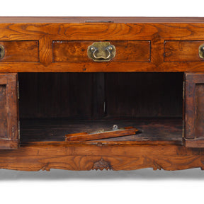 Tianjin Sideboard Made From Burr Elm - 19th Century