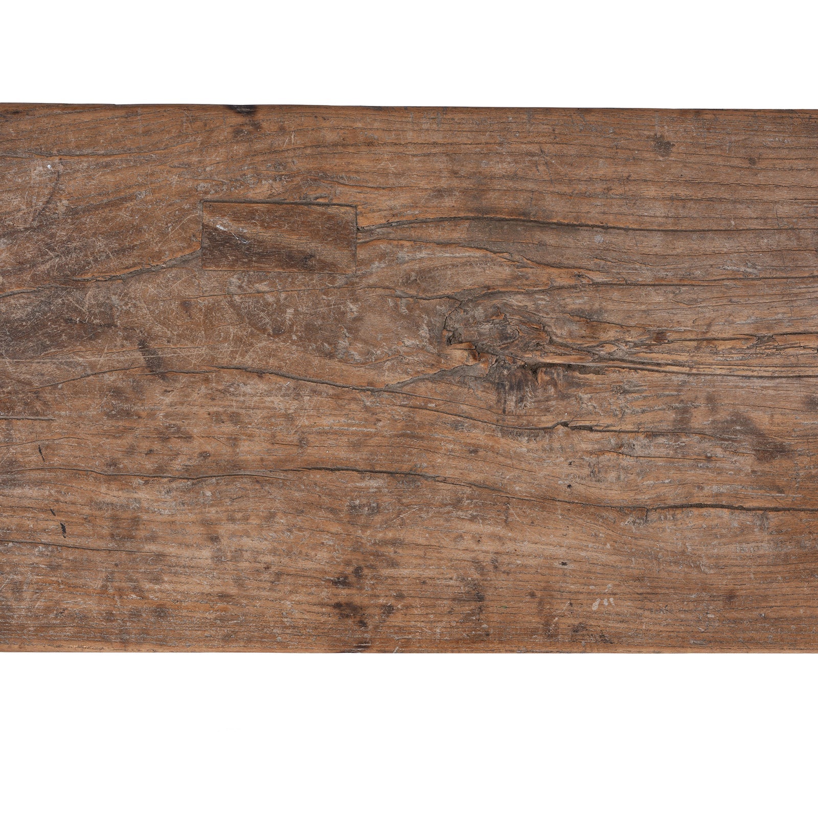 Walnut Bench From Shanxi - 19th Century