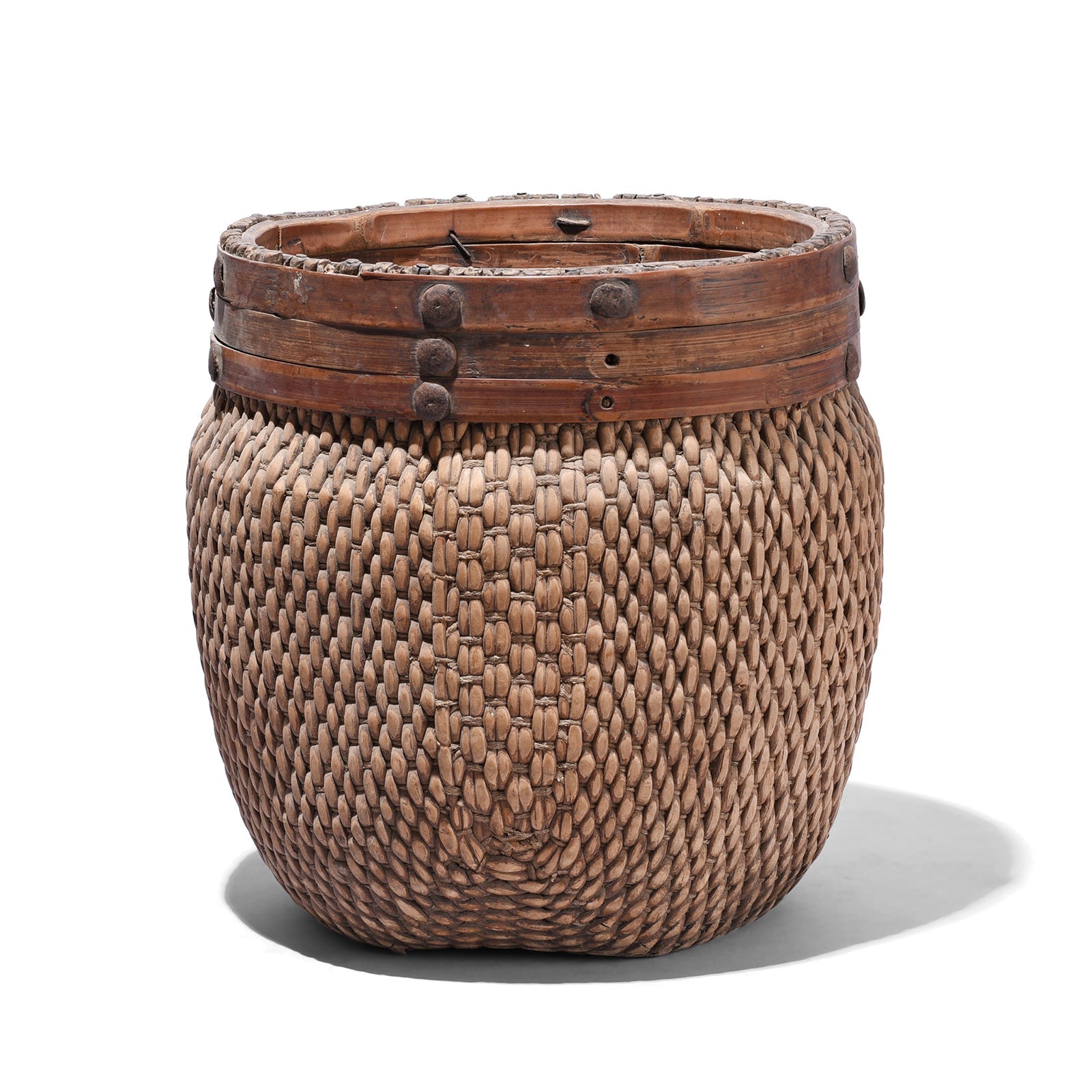 Woven Willow Basket - 1920
