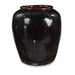 Vintage Large Terracotta Wine Storage Jar - Ca 1940