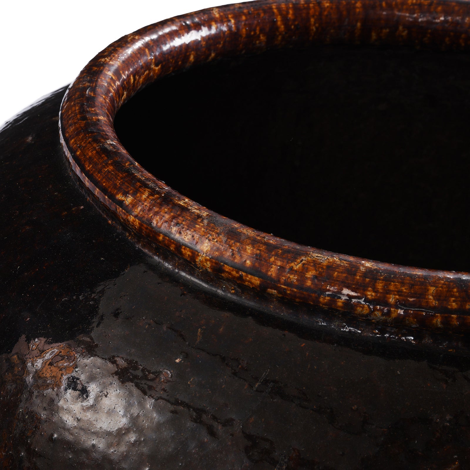 Vintage Large Terracotta Wine Storage Jar - Ca 1940