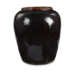 Vintage Large Terracotta Wine Storage Jar - Ca 1940