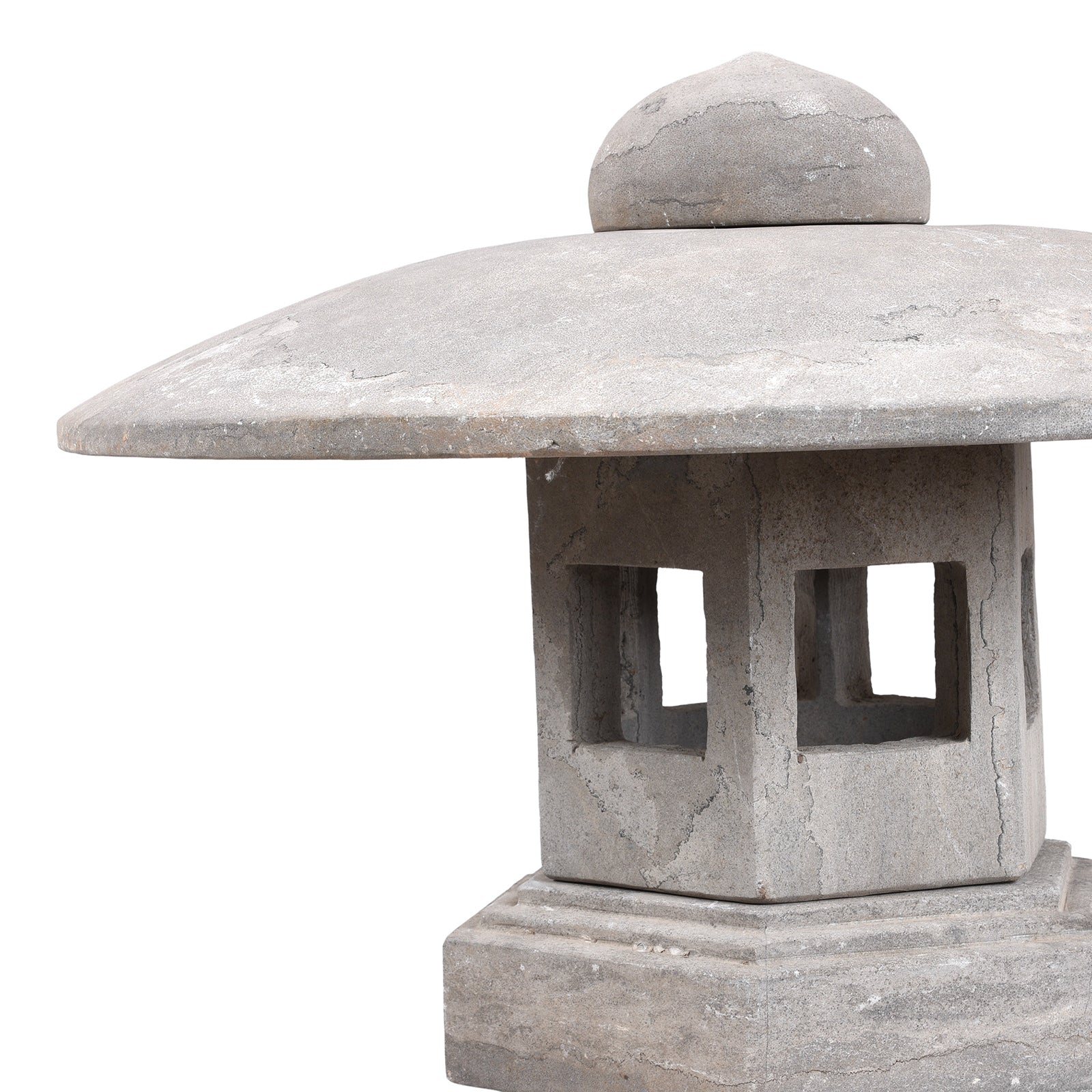 Japanese Style Yukimi Stone Snow Lantern
