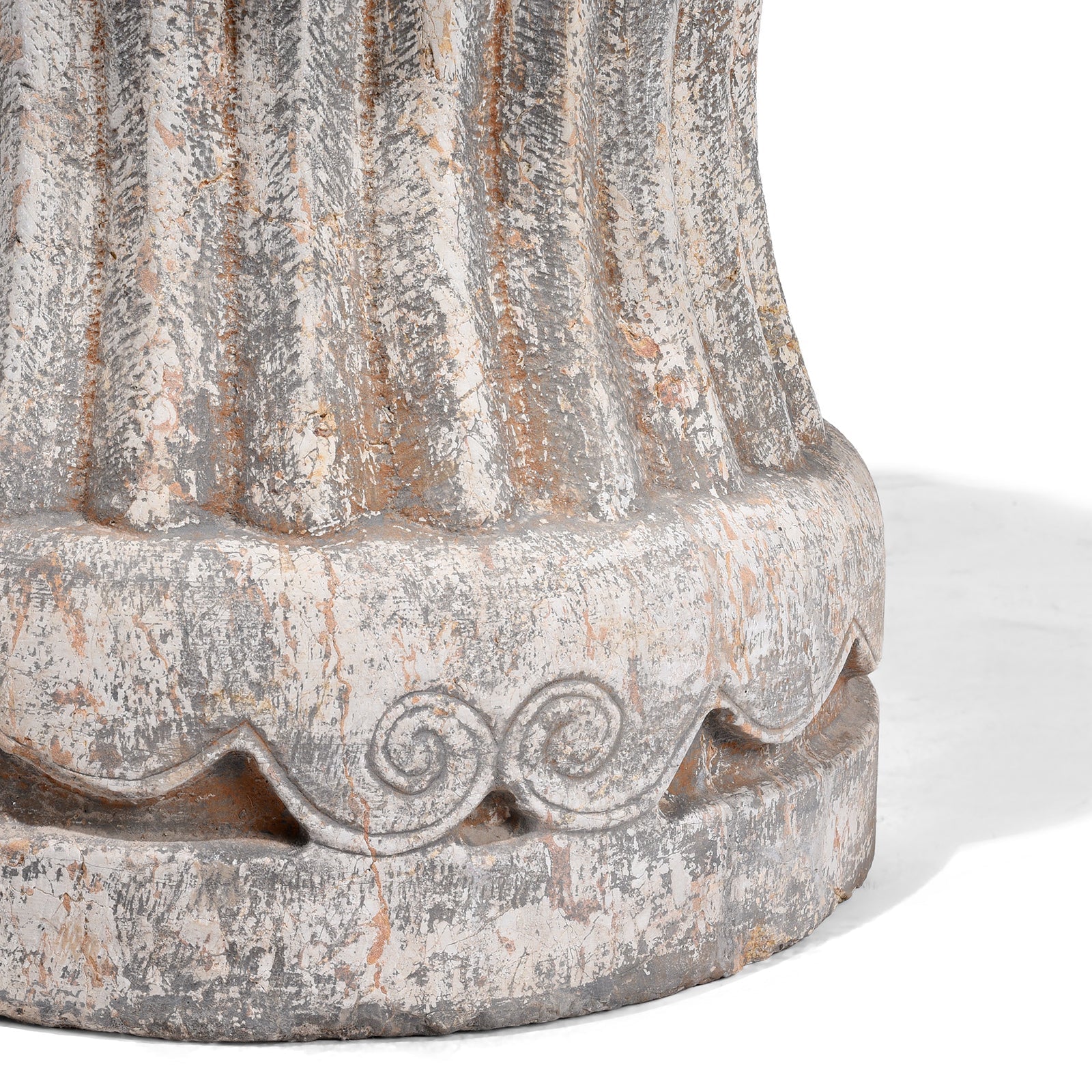 Hand Carved Chinese Stone Plant Stand