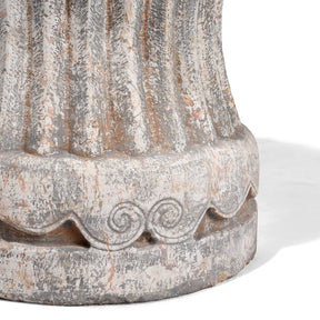 Hand Carved Chinese Stone Plant Stand