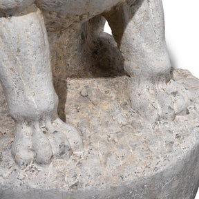 Pair Of Stone Guardian Lions (Foo Dogs)