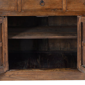 Elm Kitchen Cabinet From Hebei - 19th Century