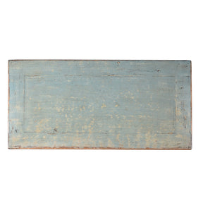 Chinese Blue Lacquer Side Cabinet